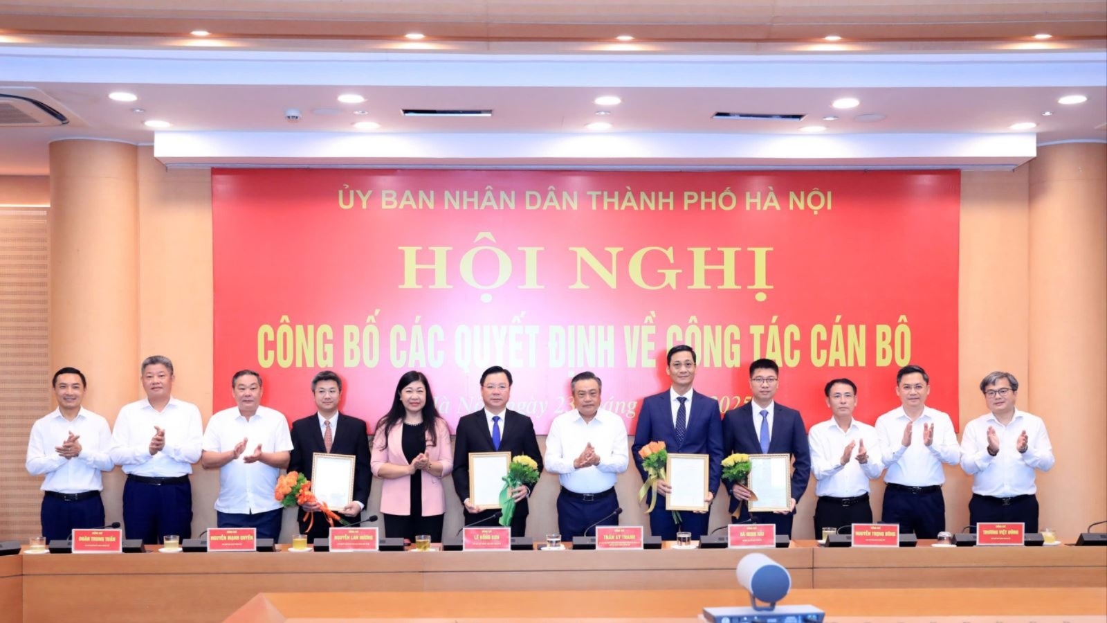 Ông Lê Thanh Nam giữ chức Chánh Văn phòng UBND TP.Hà Nội