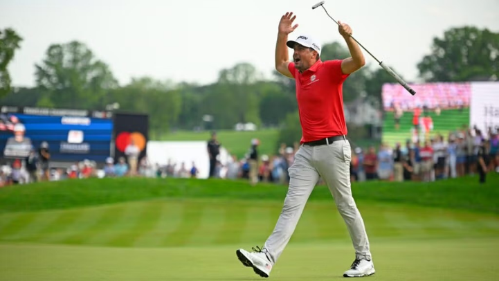 Keegan Bradley ngược dòng ấn tượng, đăng quang Travelers Championship