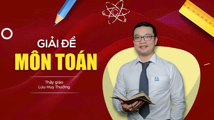 Giải đề thi môn Toán tốt nghiệp THPT