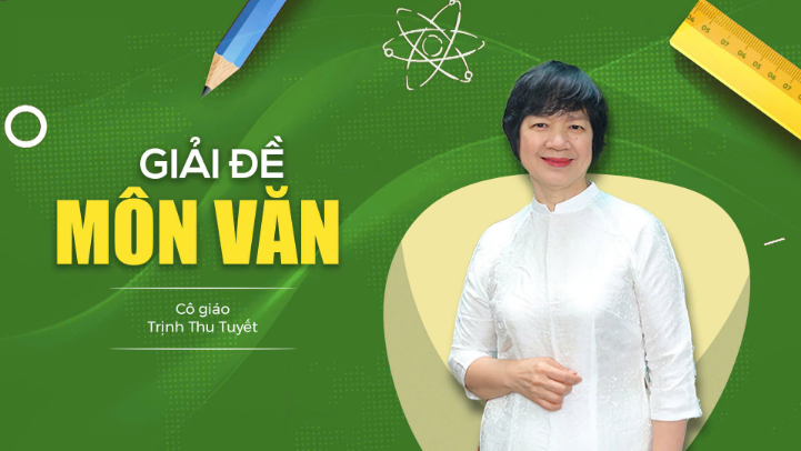 Giải đề thi môn Ngữ văn tốt nghiệp THPT