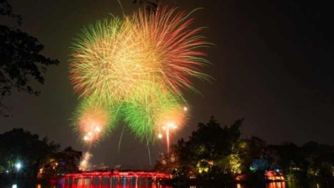 5 điểm bắn pháo hoa mừng Quốc khánh tại Hà Nội