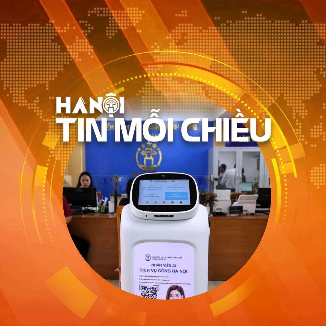 Hà Nội đưa robot AI vào phục vụ hành chính công | Hà Nội tin mỗi chiều