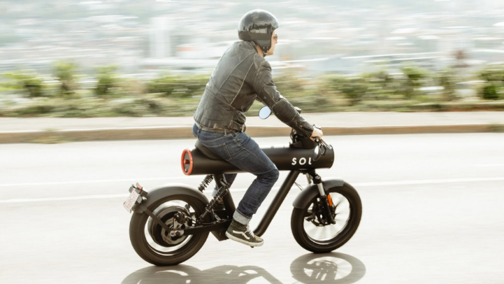 Mẫu motor điện Sol Pocket Rocket có thiết kế như 'ống nước'