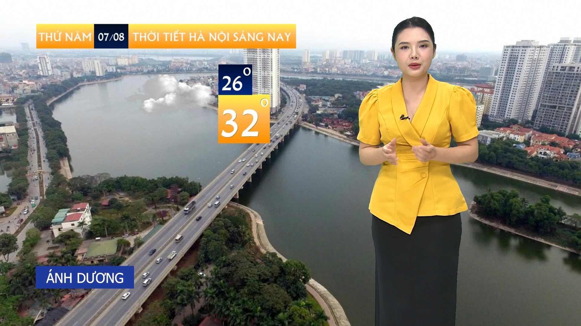 Dự báo thời tiết trưa | 07/08/2025