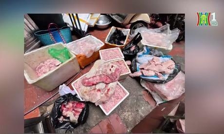 Hà Nội: Tăng cường kiểm soát, xử lý thực phẩm bẩn