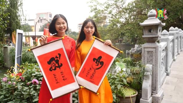 Xin chữ đầu năm, nét đẹp văn hóa của người Việt
