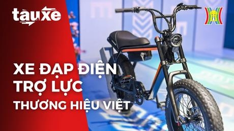 Cận cảnh chiếc xe đạp trợ lực điện thương hiệu Việt