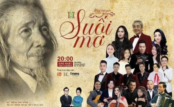 Chương trình nghệ thuật 'Dòng thời gian - Suối Mơ'