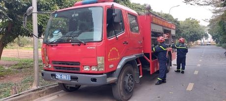 Sẵn sàng đảm bảo an toàn PCCC tại trận địa pháo hoa