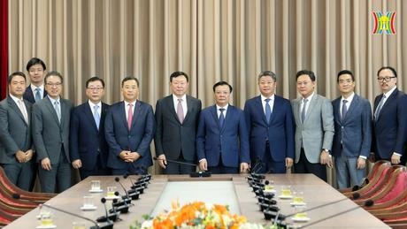 Bí thư Thành uỷ tiếp chủ tịch tập đoàn Lotte