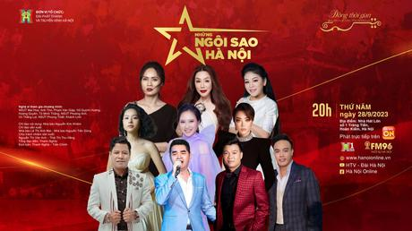 Chương trình nghệ thuật 'Dòng thời gian - Những ngôi sao Hà Nội'