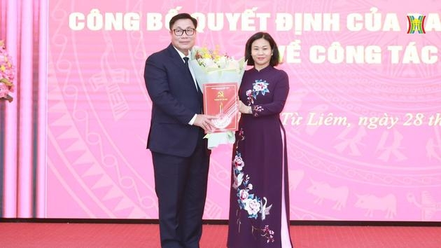 Quận Nam Từ Liêm có Bí thư Quận ủy mới
