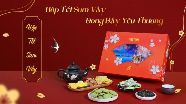 Đong đầy yêu thương với Hộp Tết Sum Vầy
