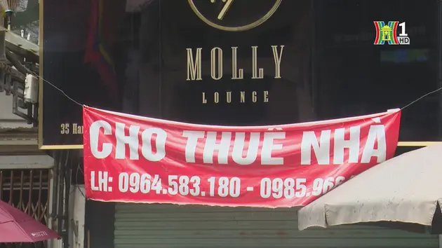 Nhà mặt phố 'ế khách' thuê dịp cuối năm