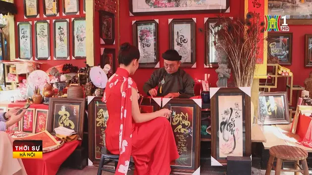 Nét đẹp văn hóa xin chữ đầu năm tại TP. HCM