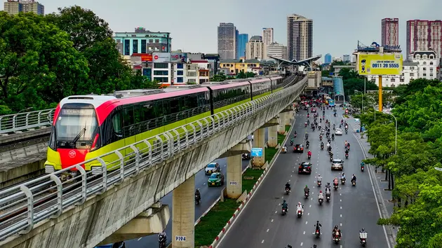 Gần 3,4 triệu khách đi đường sắt Nhổn - Ga Hà Nội