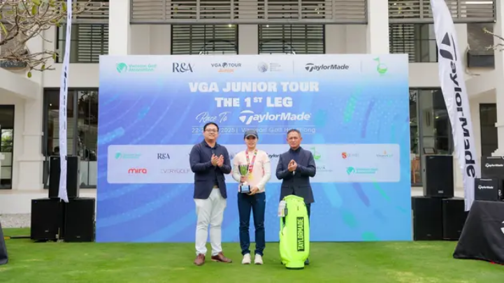 Kết thúc chặng 1 VGA Junior Tour 2025